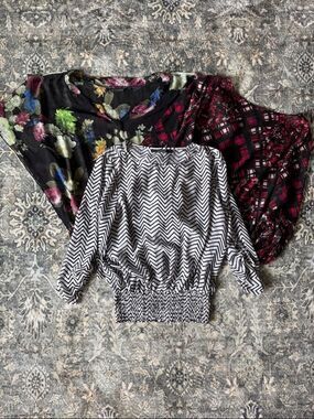 Bundle of 3 Metaphor Blouses
